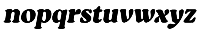 Asikue Bold Oblique Font LOWERCASE