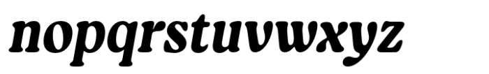 Asikue Oblique Font LOWERCASE