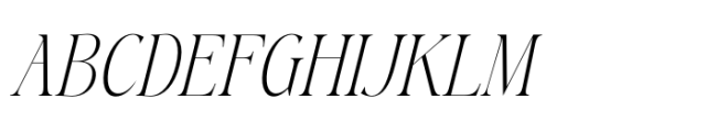 Aska Italic Font UPPERCASE