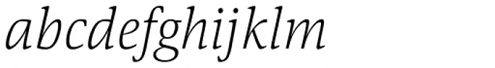 Askan Extra Light Italic Font LOWERCASE