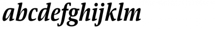 Askan Slim Demi Bold Italic Font LOWERCASE