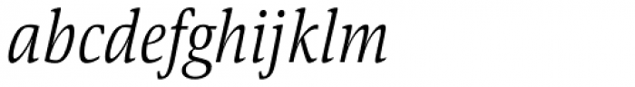 Askan Slim Light Italic Font LOWERCASE