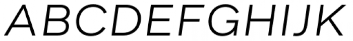 Asket Extended Light Italic Font UPPERCASE