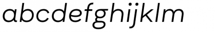 Asket Extended Light Italic Font LOWERCASE