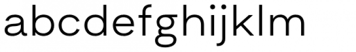 Asket Extended Light Font LOWERCASE