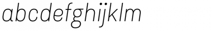 Asket Narrow Thin Italic Font LOWERCASE