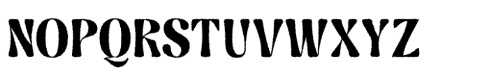 Askey Rounded Rough Font UPPERCASE