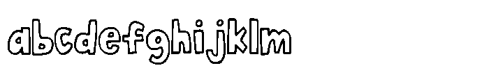 Asli Kocak Outline FONT