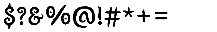 Asmatribe Regular Font OTHER CHARS
