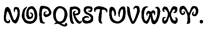 Asmatribe Regular Font LOWERCASE