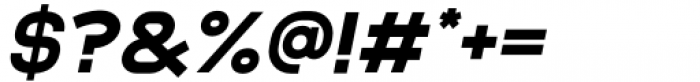 Asparocus Semi Bold Italic Font OTHER CHARS