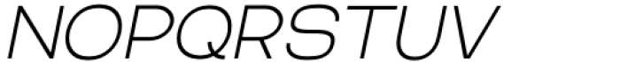 Asparocus Thin Italic Font LOWERCASE