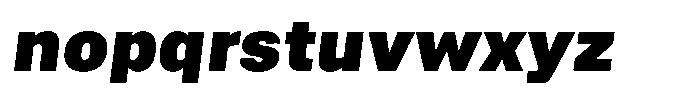 Asperia Drift Lite Black Italic Font LOWERCASE