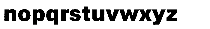 Asperia Drift Lite Extra Bold Font LOWERCASE