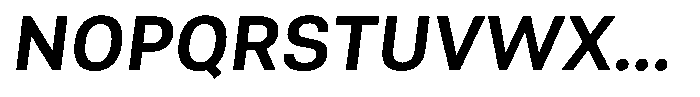 Asperia Drift Lite Semi Bold Italic Font UPPERCASE
