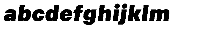 Asperia Drift Max Black Italic FONT