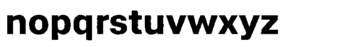 Asperia Drift Max Bold Font LOWERCASE