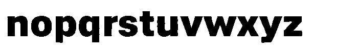 Asperia Drift Max Extra Bold Font LOWERCASE