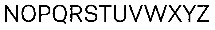 Asperia Drift Max Regular Font UPPERCASE
