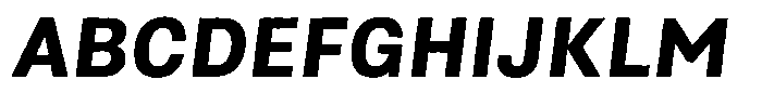 Asperia Drift Prime Bold Italic Font UPPERCASE