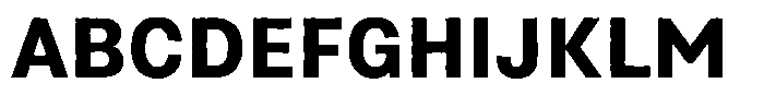 Asperia Drift Prime Bold Font UPPERCASE