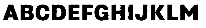 Asperia Drift Prime Extra Bold Font UPPERCASE
