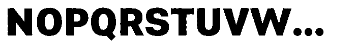 Asperia Drift Prime Extra Bold Font UPPERCASE