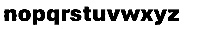 Asperia Drift Prime Extra Bold Font LOWERCASE