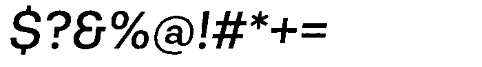 Asperia Drift Prime Medium Italic Font OTHER CHARS