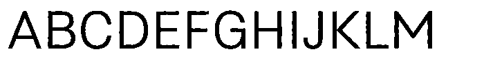 Asperia Drift Prime Regular Font UPPERCASE