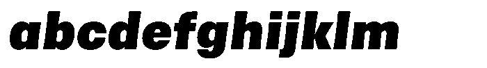 Asperia Maestro Black Italic FONT