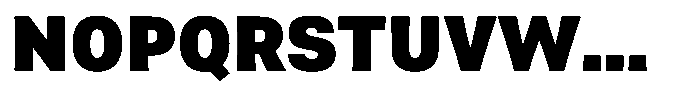 Asperia Maestro Black Font UPPERCASE