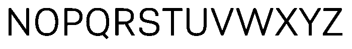 Asperia Regular Font UPPERCASE