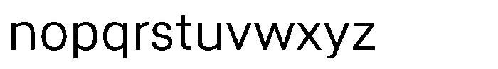 Asperia Regular Font LOWERCASE