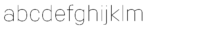 Asperia Thin FONT