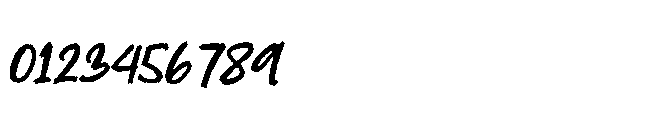 Asphalt Grunge Italic Font OTHER CHARS
