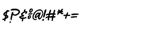 Asphalt Grunge Italic Font OTHER CHARS