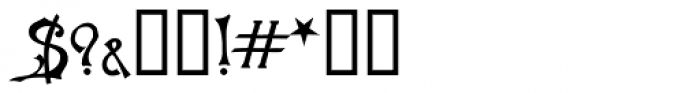 Asphodel Font OTHER CHARS