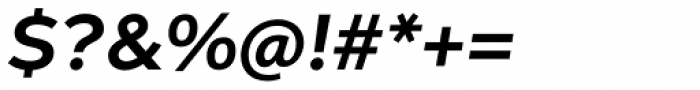 Aspira XWide Bold Italic Font OTHER CHARS