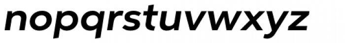 Aspira XWide Bold Italic Font LOWERCASE