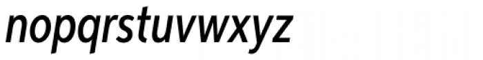 Aspira XXNar Medium Italic Font LOWERCASE