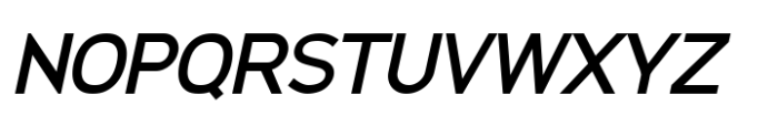 Aspirant Grotesk Medium Italic Font UPPERCASE