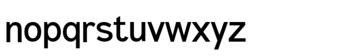 Aspirant Grotesk Medium Font LOWERCASE