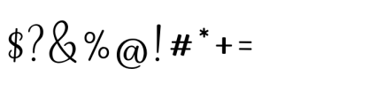Assakita Font OTHER CHARS