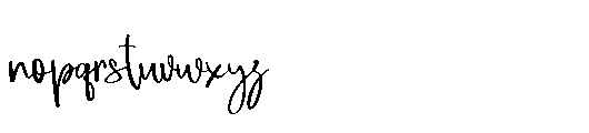 Assallonge Font LOWERCASE