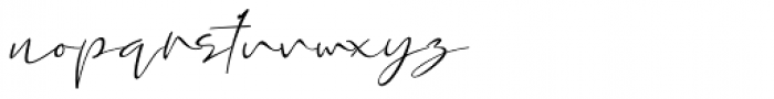 Assinatura Regular Font LOWERCASE