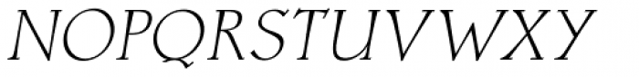Astaire Pro Italic Font UPPERCASE