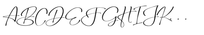 Astelafisa Regular Font UPPERCASE