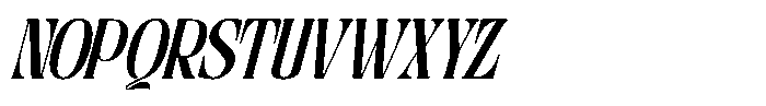 Astella Luxury Italic Font UPPERCASE