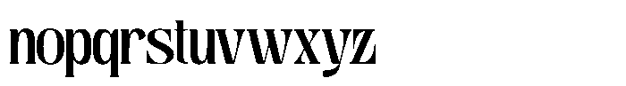 Astella Luxury Regular Font LOWERCASE